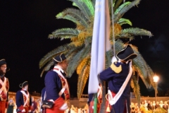 Izado Bandera. Los Remedios 2015